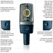 AKG C214 Large-Diaphragm Condenser Microphone 9 61XUrD ybWL 600x800