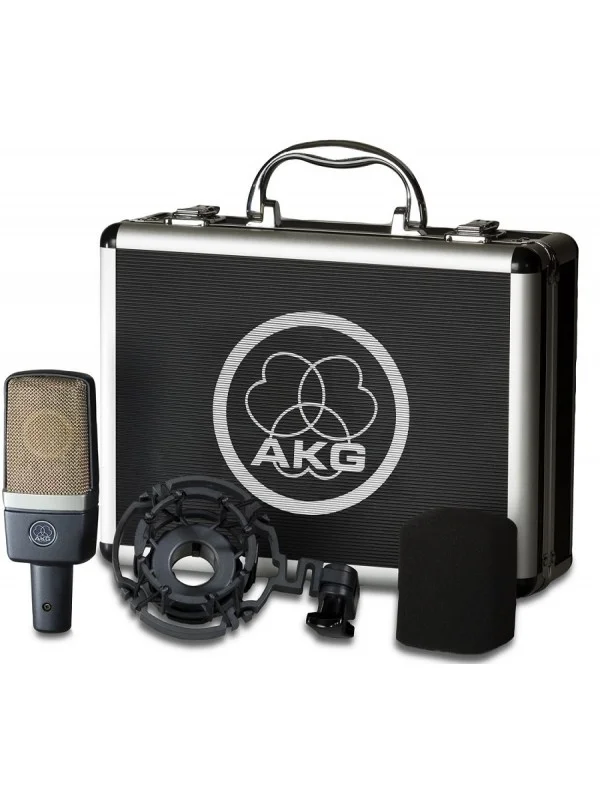 AKG C214 Large-Diaphragm Condenser Microphone 2 AKG C214 Large-Diaphragm Condenser Microphone - Image 2