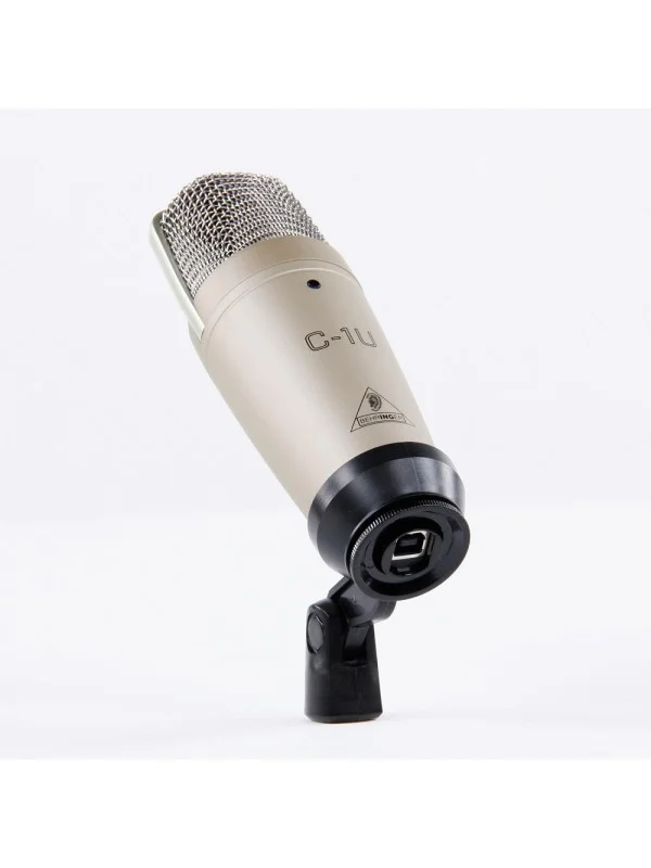 Behringer C-1U Large-Diaphragm USB Condenser Microphone 4 Behringer C-1U Large-Diaphragm USB Condenser Microphone - Image 4