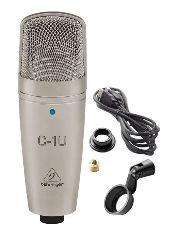 Behringer C-1U Large-Diaphragm USB Condenser Microphone 5 Behringer C-1U Large-Diaphragm USB Condenser Microphone - Image 5