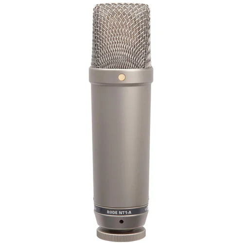 RODE NT1-A Large-Diaphragm Cardioid Condenser Microphone - Silver 4 Rode NT1-A Complete Vocal Recording Solution