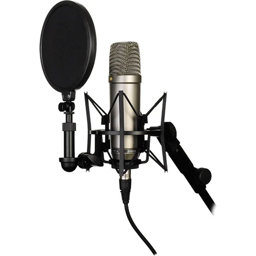 RODE NT1-A Large-Diaphragm Cardioid Condenser Microphone - Silver 5 Rode NT1-A Large-Diaphragm Condenser Microphone