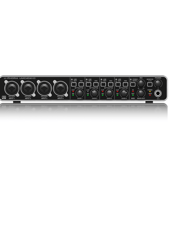 Behringer U-PHORIA UMC404HD - USB 2.0 Audio/MIDI Interface - Image 2