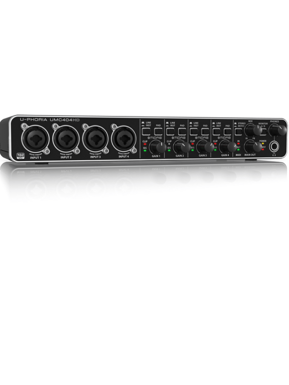 Behringer U-PHORIA UMC404HD - USB 2.0 Audio/MIDI Interface - Image 3