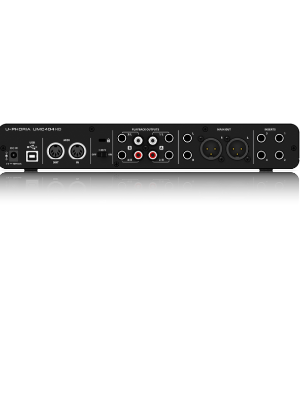 Behringer U-PHORIA UMC404HD - USB 2.0 Audio/MIDI Interface - Image 4