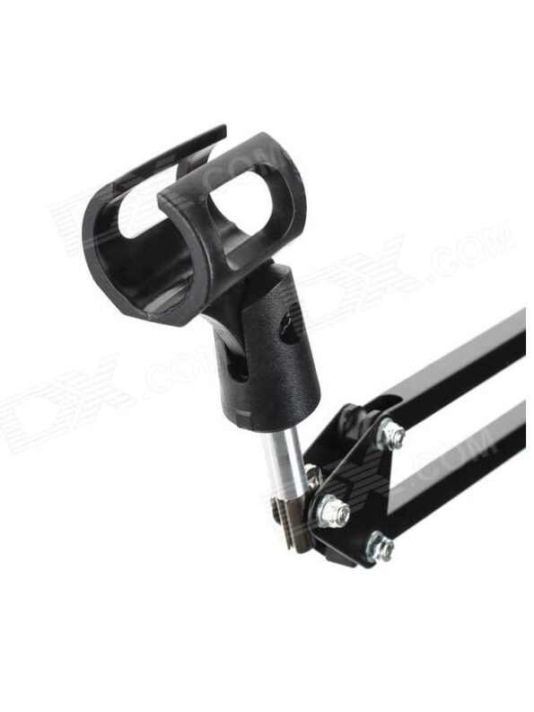 Rotational Professional Microphone Arm Stand - Black - Image 2