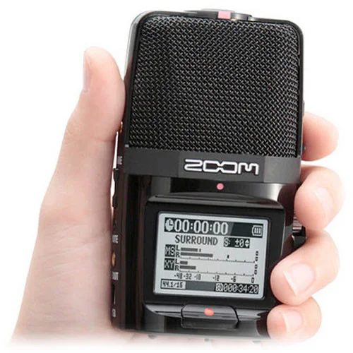 Zoom H2n 2x4 Portable Handy Recorder with Onboard 5-Mic Array - Image 3