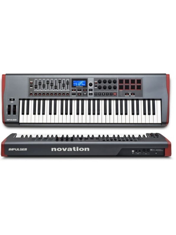 Novation Impulse 61 61-Keys USB Midi Controller Keyboard - Image 3