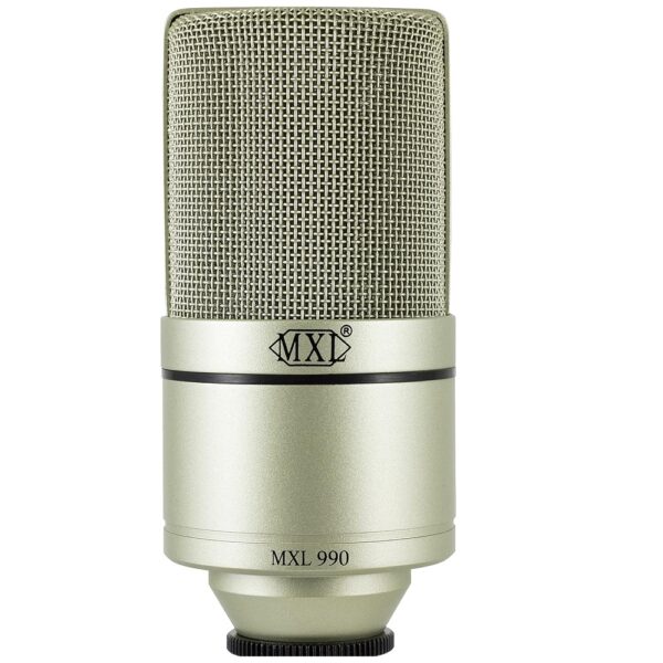 MXL 990/991 Large and Small Diaphragm Condenser Microphone Bundle Project/Home Studio Recording | XLR | Cardiod