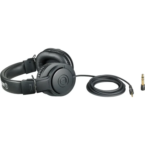 Audio-Technica ATH-M20x Closed Back Monitor Headphones -Black 4 Audio-Technica ATH-M20x Closed Back Monitor Headphones -Black - Image 4