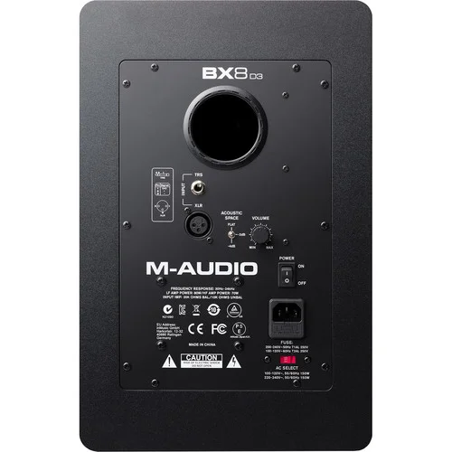 M-Audio BX8D3 8″ Powered Studio Monitor 150W -Single - Image 3