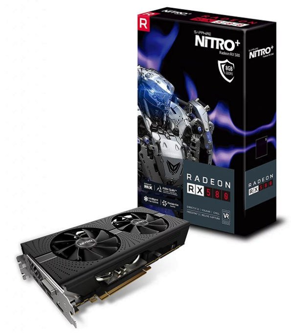 SAPPHIRE NITRO+ Radeon RX 580 8GB