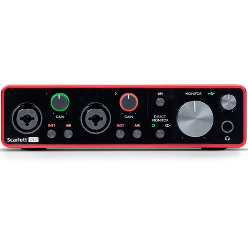 Focusrite Scarlett 2i2 2×2 USB Audio Interface (3rd Generation) - Image 2