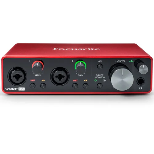Focusrite Scarlett 2i2 2×2 USB Audio Interface (3rd Generation) - Image 3