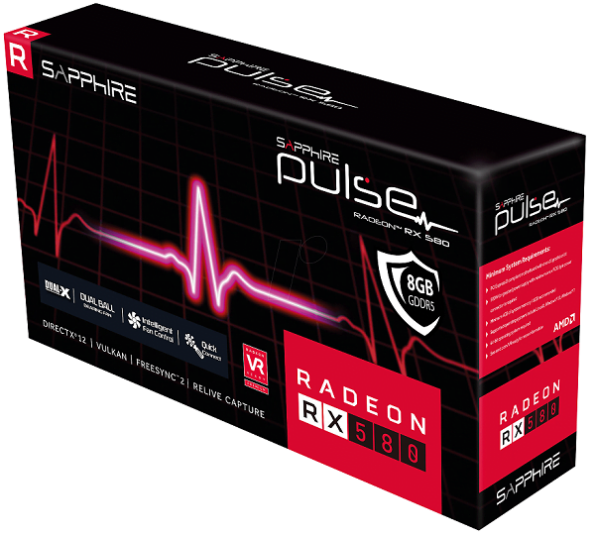 SAPPHIRE PULSE Radeon RX 580 8GB GDDR5 - Image 6