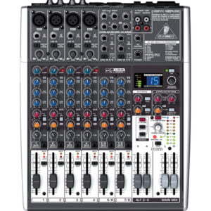 Behringer XENYX X1204USB - 12-Input USB Audio Mixer with Effects