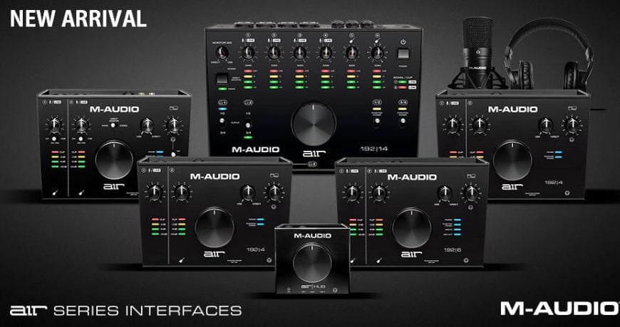 M-audio Air the new series of Audio interfaces