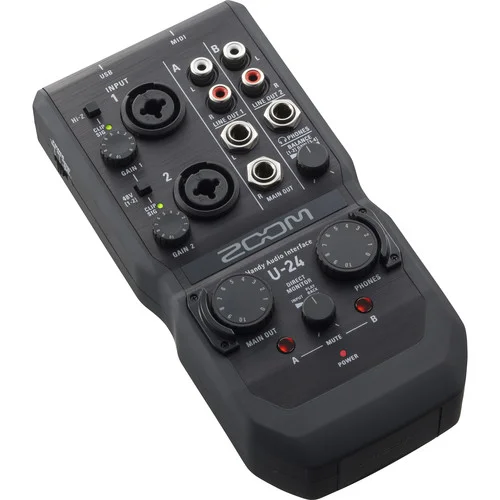 Zoom U-24 Handy Audio Interface Zoom U-24 Handy Audio Interface