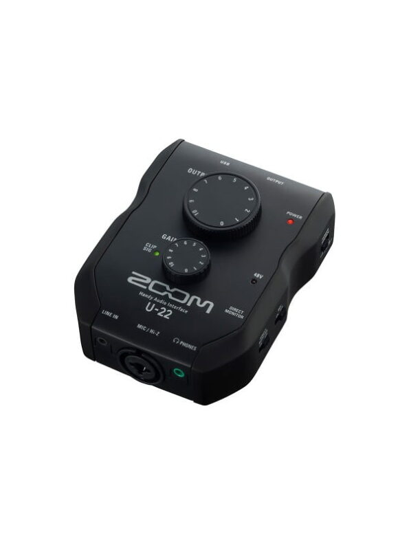 Zoom U-22 Ultracompact 2×2 USB Handy Audio Interface - Image 2