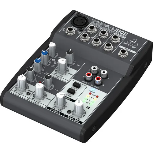 Behringer XENYX 502 5-Channel Compact Audio Mixer 4 Behringer XENYX 502 5-Channel Compact Audio Mixer - Image 4