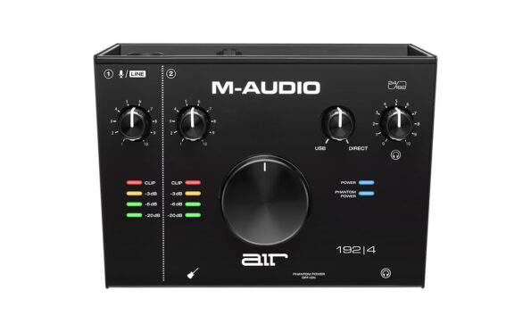 M-Audio Air 192|4 Vocal Studio Pro Pack with Audio Interface, Mic, Headphones - Image 5