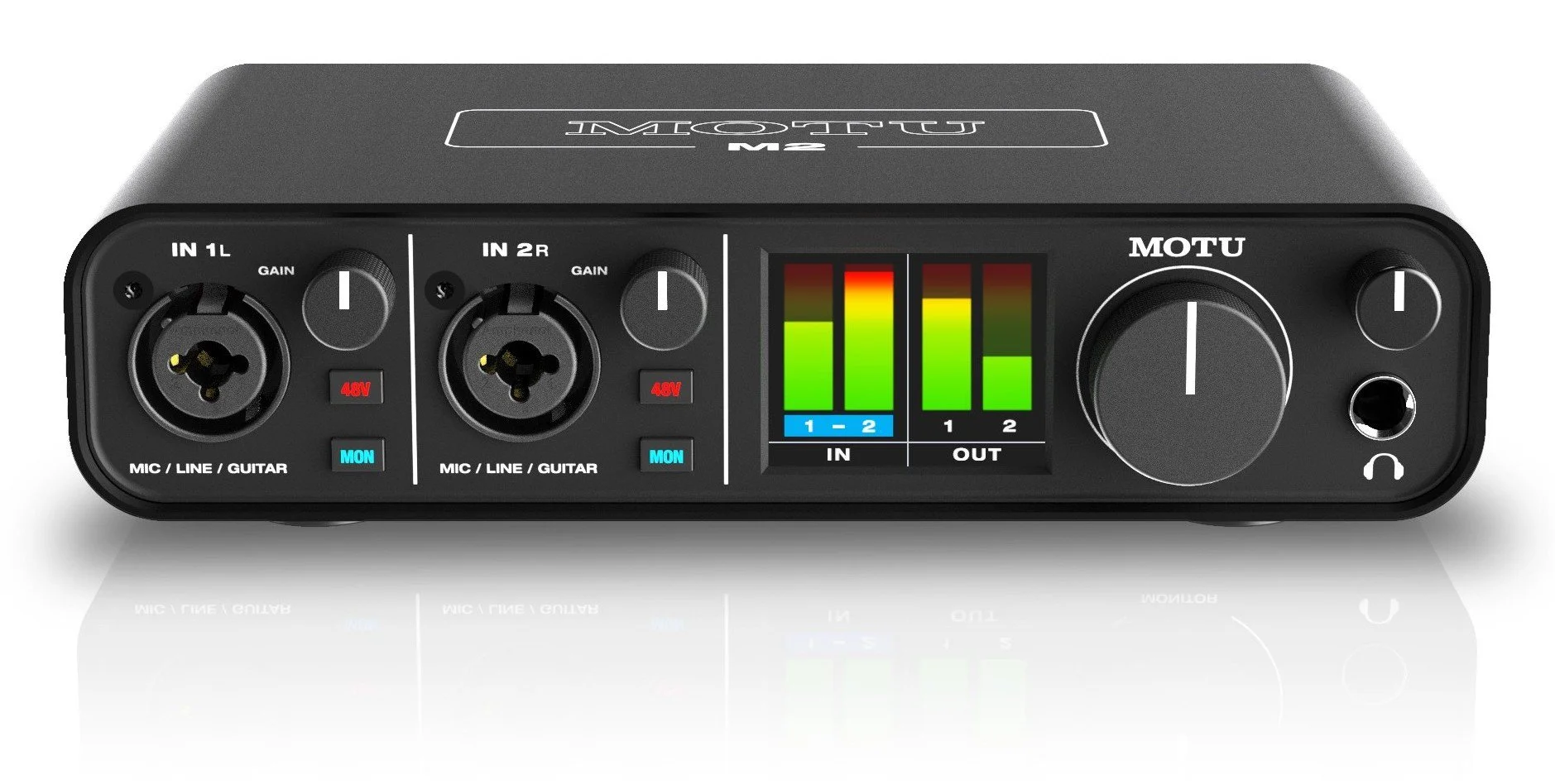 MOTU M2 Desktop 2x2 USB Type-C Audio-MIDI Interface 9 55