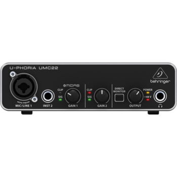 Behringer U-PHORIA UMC22 USB Audio Interface