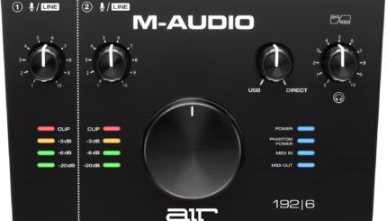 M-Audio AIR 192|6 Desktop 2x2 USB Type-C Audio/MIDI Interface