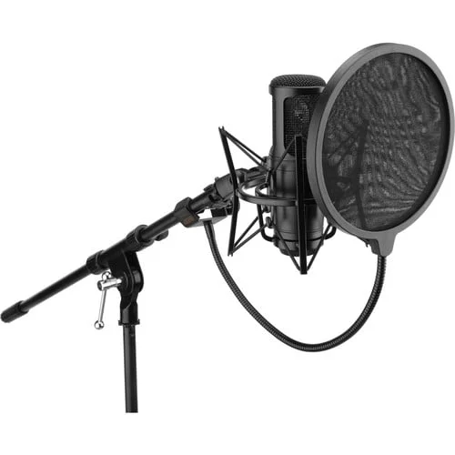 Dual Layer Microphone Pop Filter for Studio Recordings 3 Pop Filter