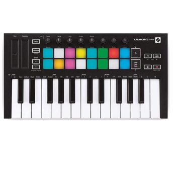 Novation Launchkey Mini [MK3] — Portable 25-Key, USB, MIDI Keyboard Controller