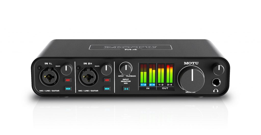 Motu M4 4x4 Audio Interface Arrivals