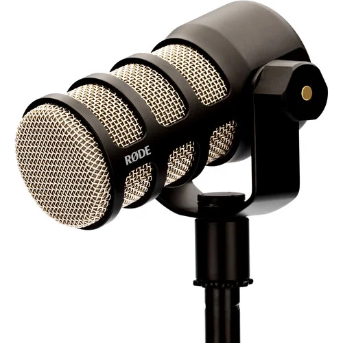 Rode PodMic Cardioid Dynamic Broadcast Microphone - Black 4 Rode PodMic Dynamic Podcasting Microphone