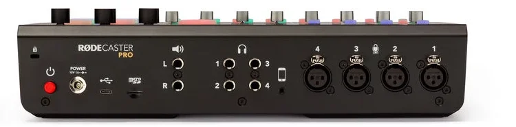 Rode RodeCaster Pro - Intergrated Podcast Production Studio 6 Rode RODECaster Pro