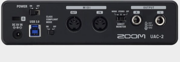 Zoom UAC-2 USB 3.0 Audio Interface - Image 2