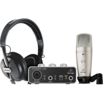 Behringer U-Phoria Studio Recording/Podcasting Bundle