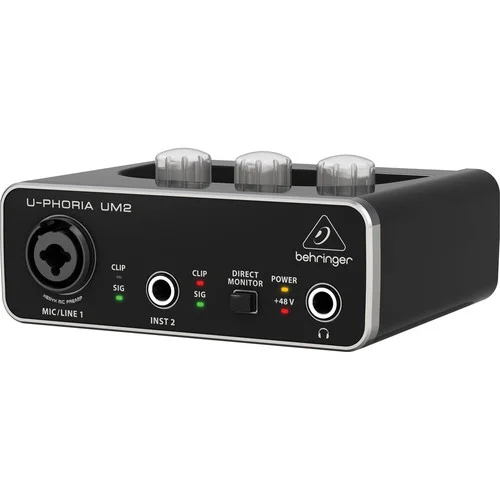 Behringer U-Phoria Studio Recording/Podcasting Bundle with Interface, Mic, and Headphones 2 Behringer U-Phoria Studio Recording/Podcasting Bundle with Interface, Mic, and Headphones - Image 2