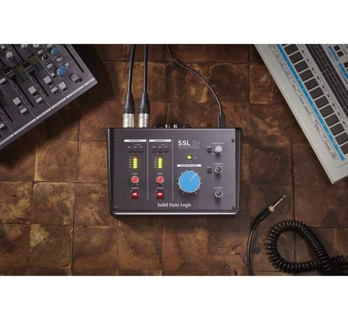 Best Audio Interface for iPhone and Android Phones 1 Solid State Logic SSL 2+ USB Audio Interface