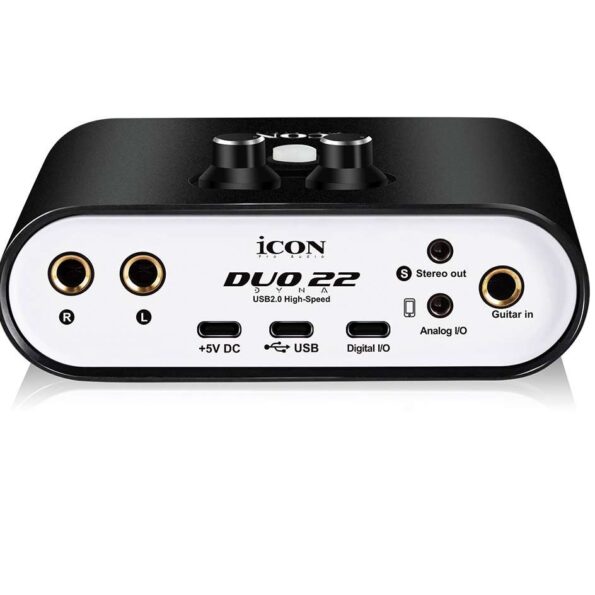 ICON Duo22 Dyna Live 24-bit/192kHz - USB Audio Interface