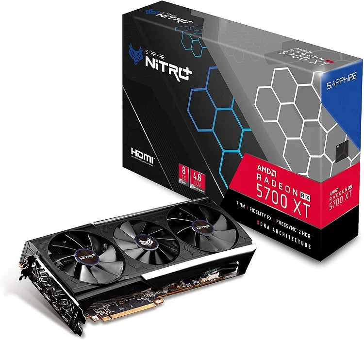 Sapphire Nitro Plus RX 5700 XT 8GB GDDR6 Gaming Graphics Card 1 Sapphire Nitro Plus RX 5700 XT 8G GDDR6