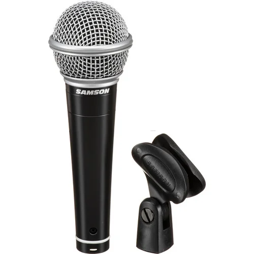 Samson R21S Dynamic Vocal Microphone (3-Pack) 2 Samson R21 Dynamic Vocal/Presentation Mic (3-Pack)