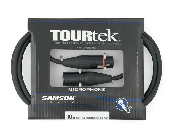 Samson Tourtek TM10 Microphone Cable 2 Tourtek Microphone Cables