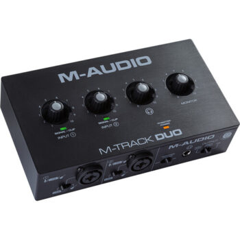 M-Audio M-Track Duo Desktop 2x2 USB Audio Interface