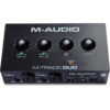 M-Audio M-Track Duo Desktop 2x2 USB Audio Interface