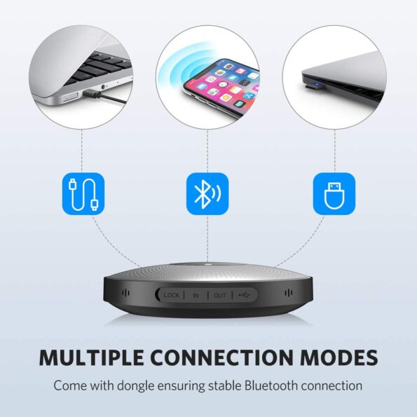 Emeet M2 Bluetooth Conference SpeakerPhone - Image 3