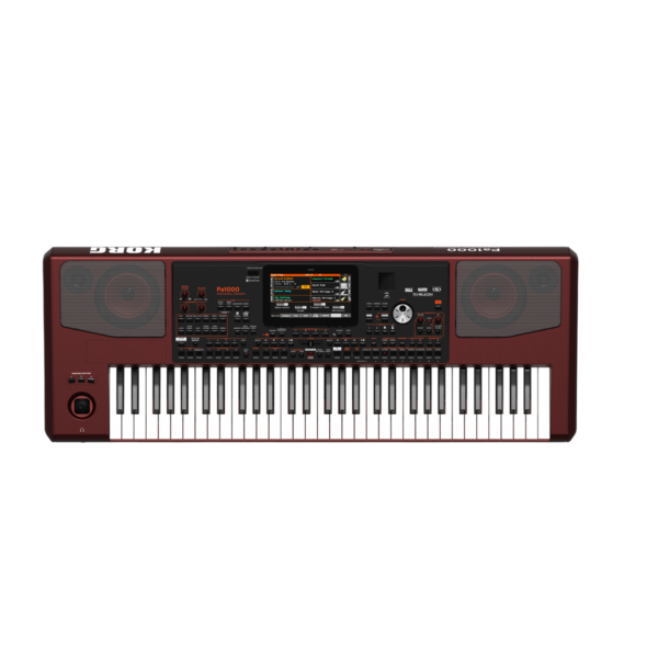 Korg Pa700 61-Key Professional Arranger (Black / Dark Red)