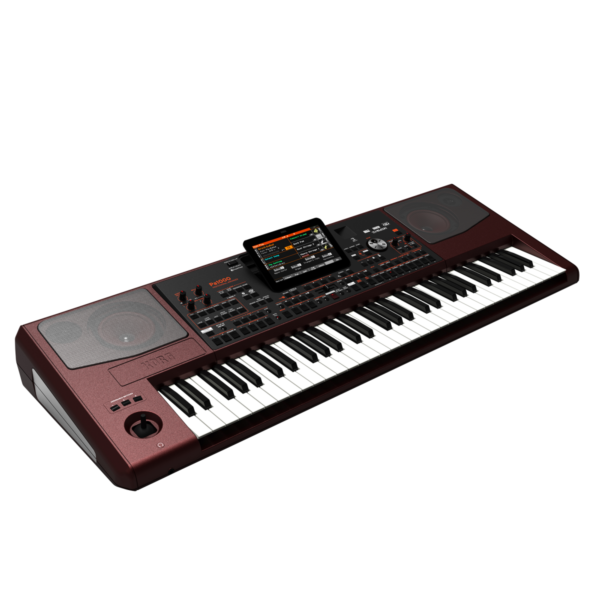 Korg Pa700 61-Key Professional Arranger (Black / Dark Red)