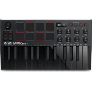 Akai Professional MPK Mini MKIII 25-Key MIDI Controller (Black)