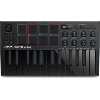 Akai Professional MPK Mini MKIII 25-Key MIDI Controller (Black)