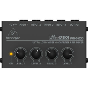 Behringer MX-400 MicroMix Four-Channel Mixer