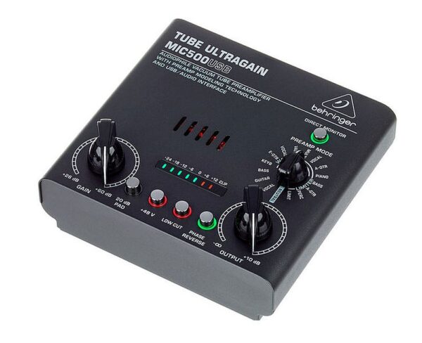 Behringer MIC500USB Tube Microphone Preamp